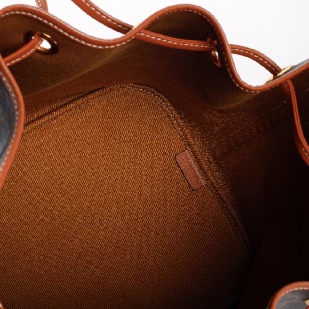 Celine Triomphe Drawstring Bucket Bag - Picture 13 of 15